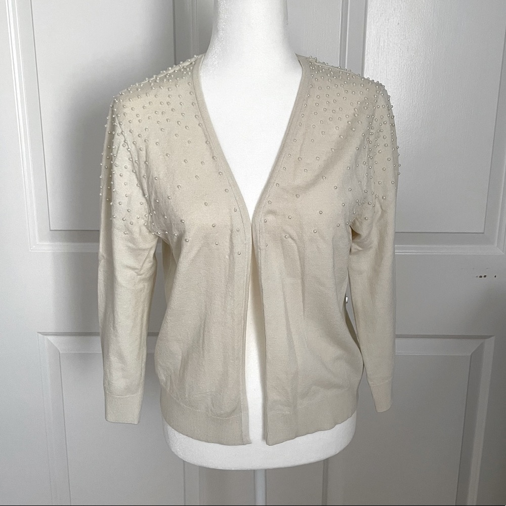 Premise Studio Cream Cardigan